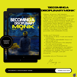 Becoming A Disciplinary Monk EBOOK+AUDIO