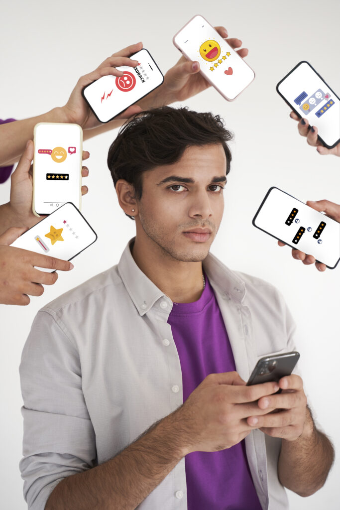 socail media management with help of human or ai intervation